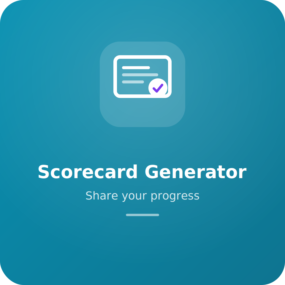 Scorecard Generator